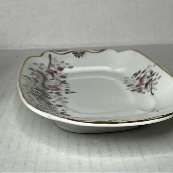 Carlsbad AK China Gravy Boat with‎ Under plate Floral Gold Trim - Picture 14 of 17